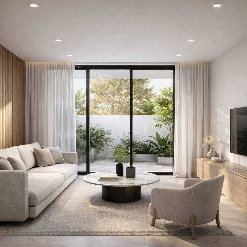 Minimalist Living room design