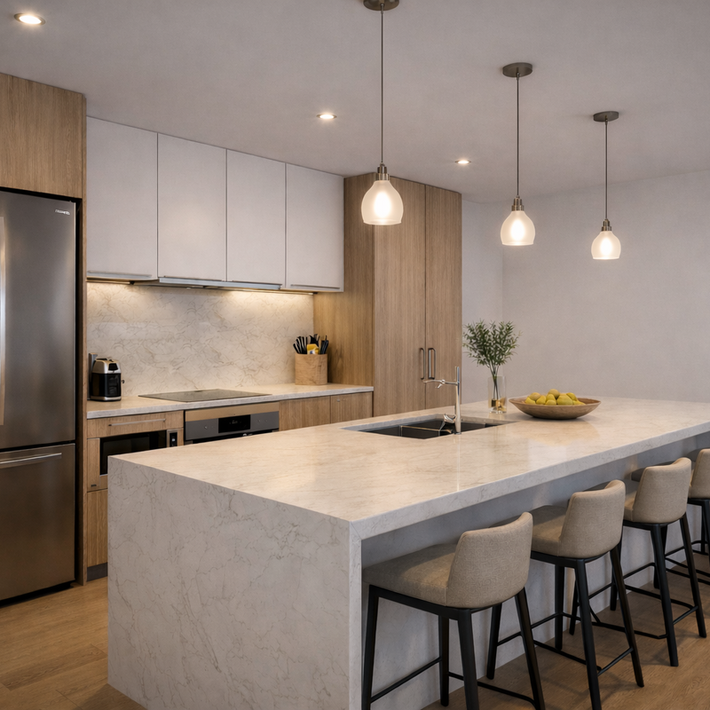 Functional modern kitchen design